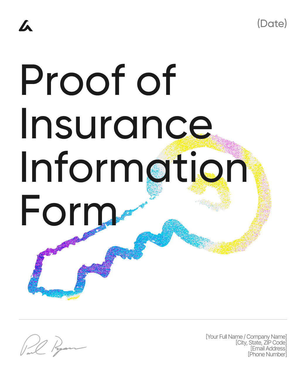 Proof of Insurance Information Form
