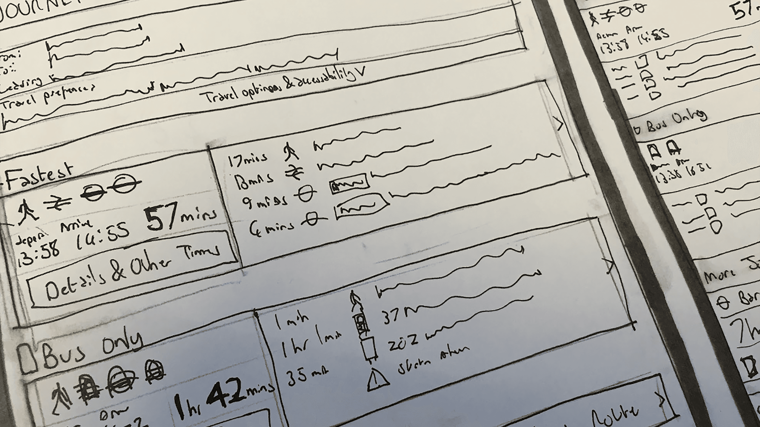 Journey Planner Sketch