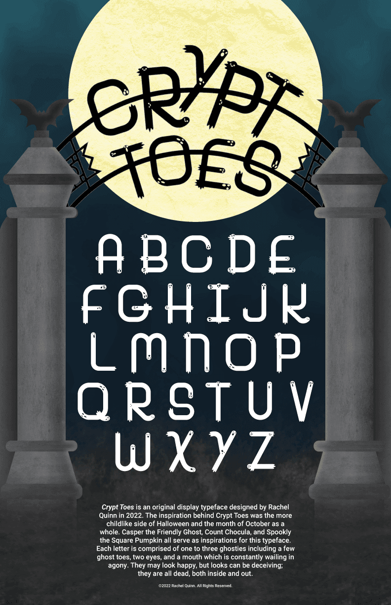 font type poster
