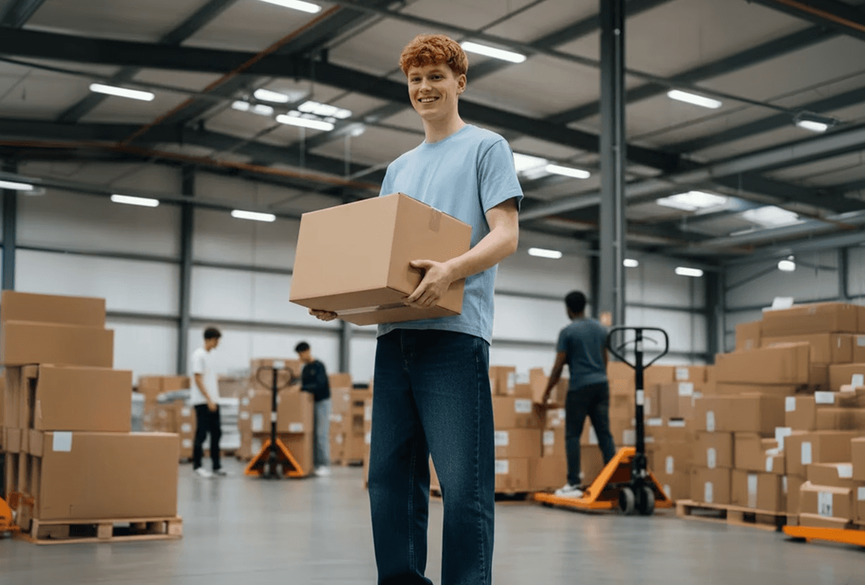 Renfort logistique student pop