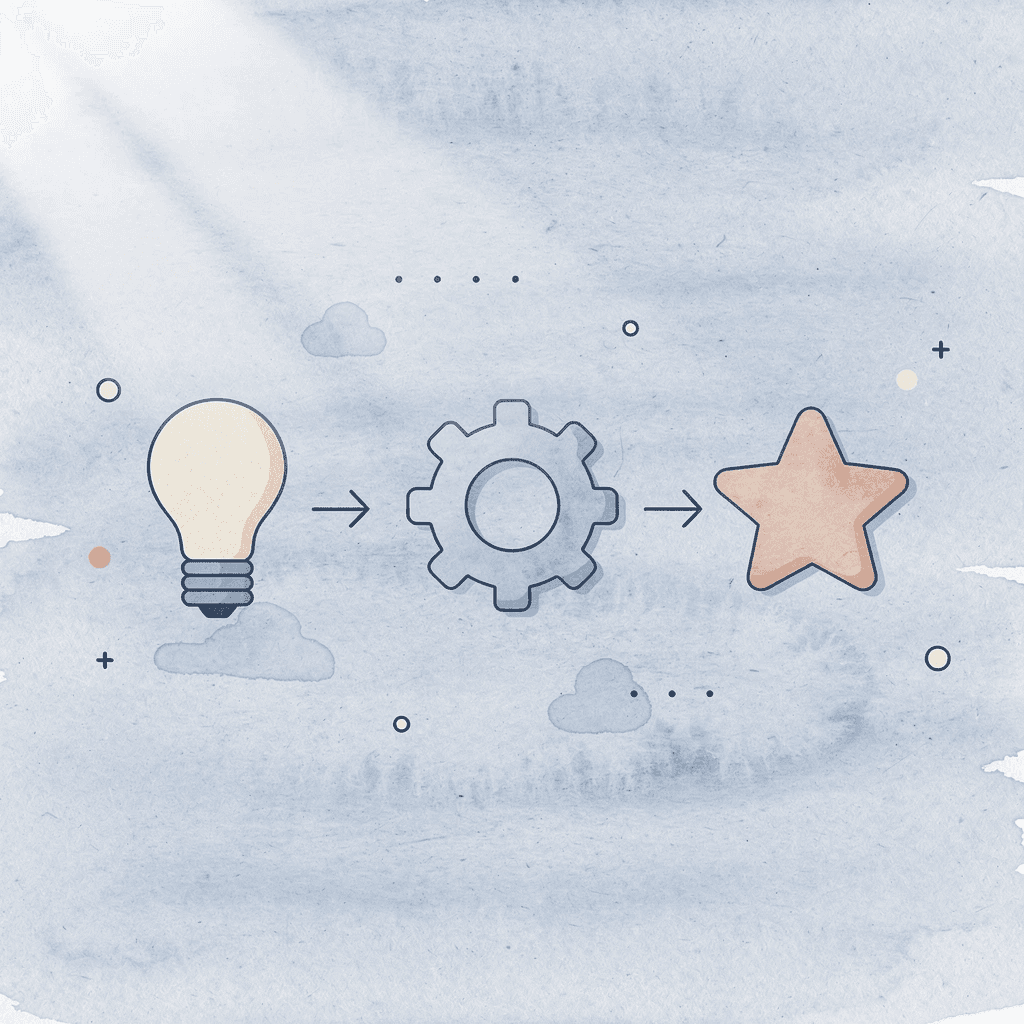 Three icons representing real-world experiences, hands-on activities, and social opportunities