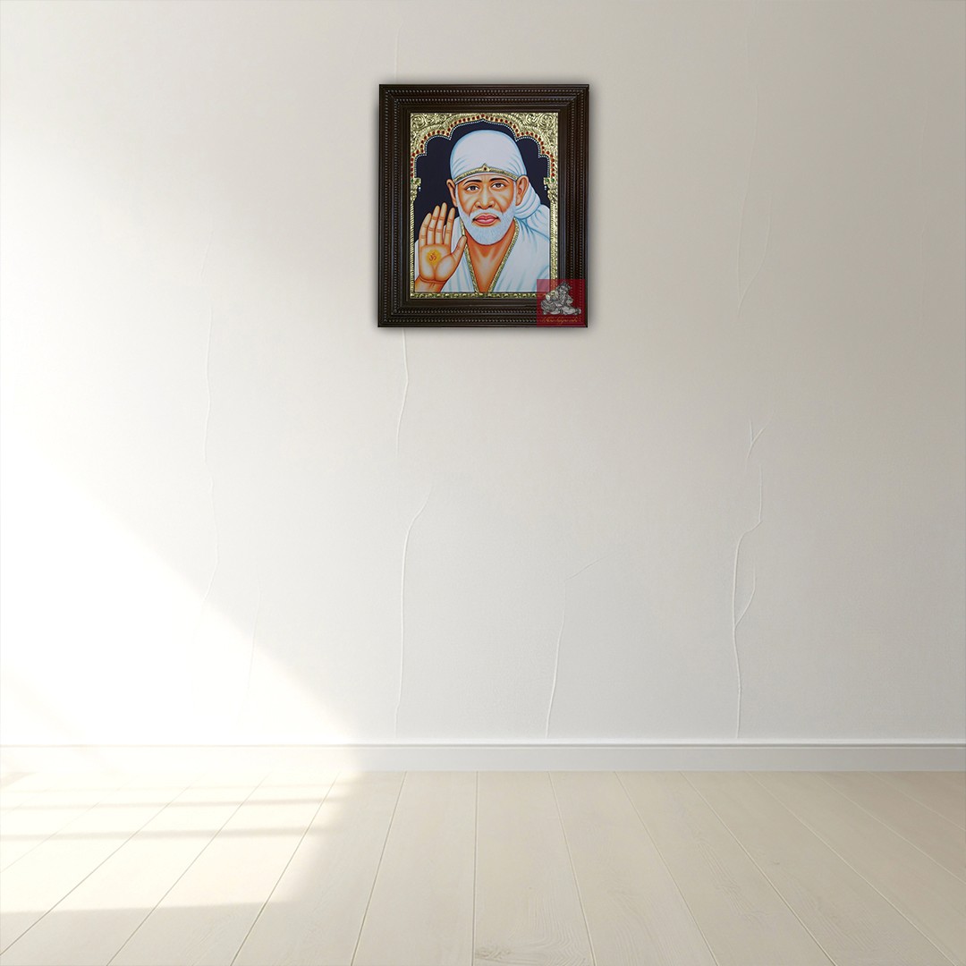 Shirdi Sai Baba Tanjore Painting