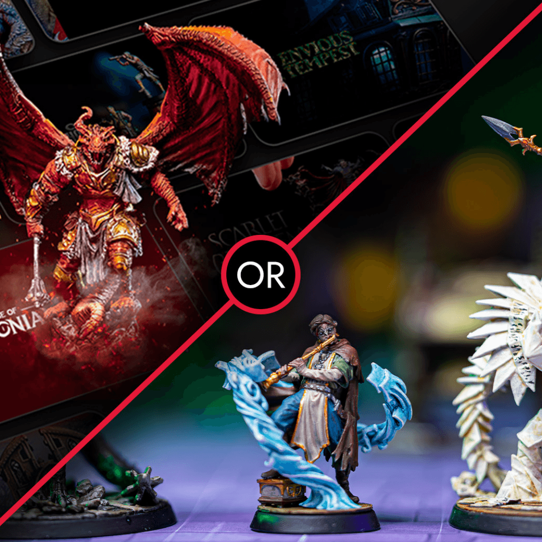 A man using a 3D printer to create a resin miniature from Loot Studios.