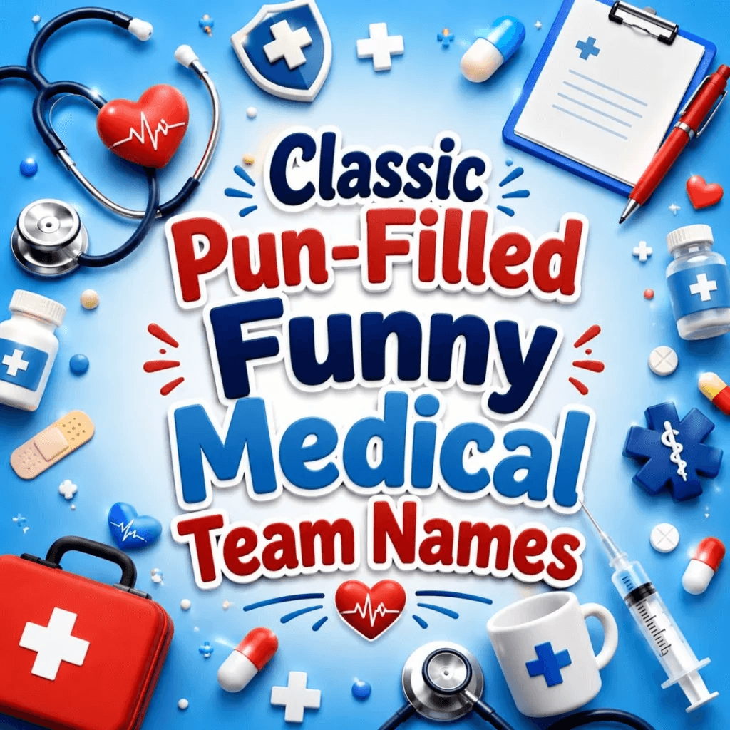 Funny Medical Team Names - pill cosby pharmacy name