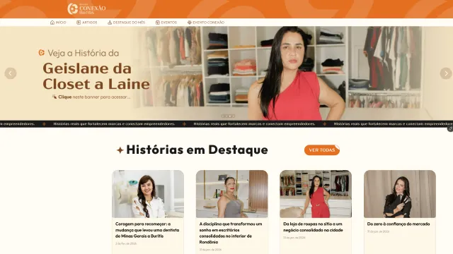 Hero do Site Revista Conexão Buritis