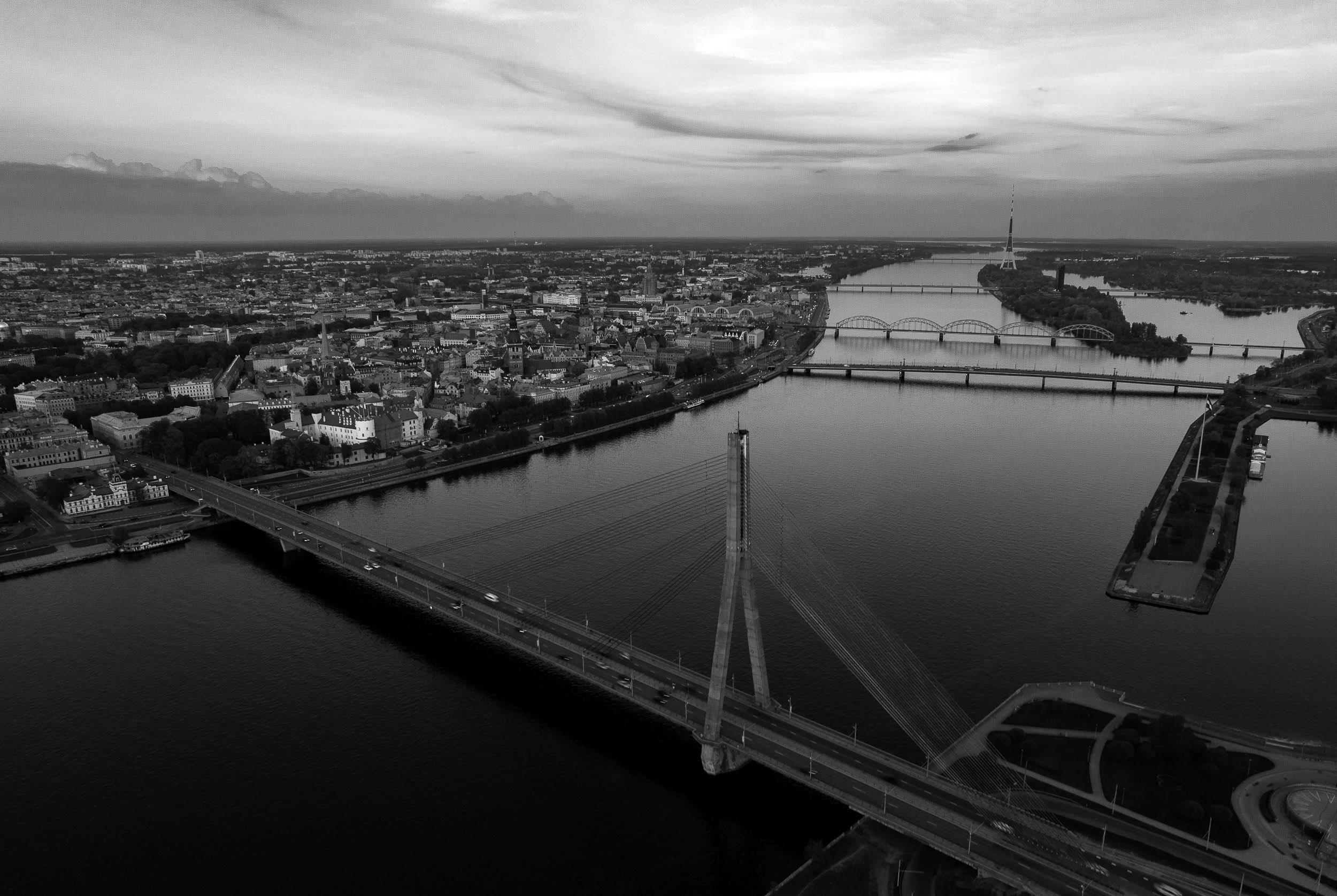 Private jet charter flights to Riga Latvia - Baltic capital Art Nouveau city