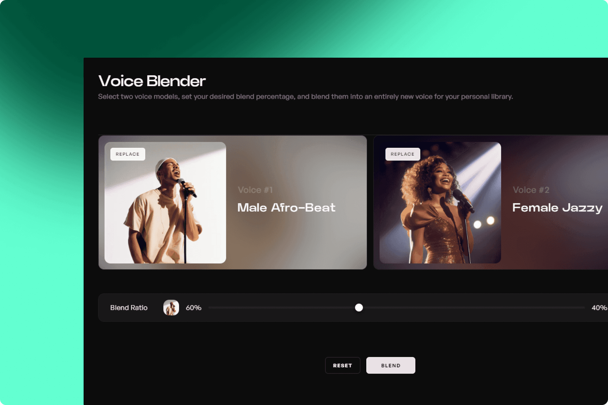 Introducing: The Vocal Blender Tool now live on Kits - Kits.AI