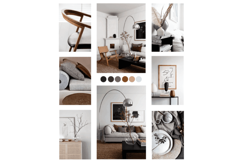 12. Home Interior Design Moodboard