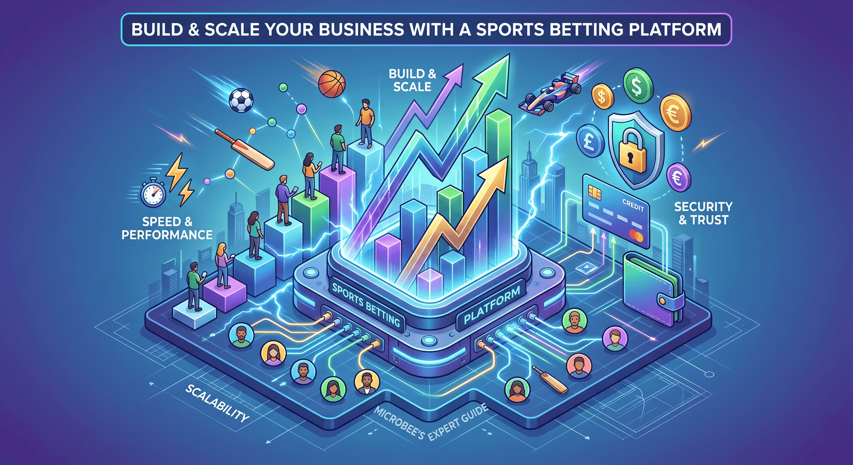 Split-screen comparison of a lagging legacy sports betting platform versus a high-performance system processing live in-play wagers without delay