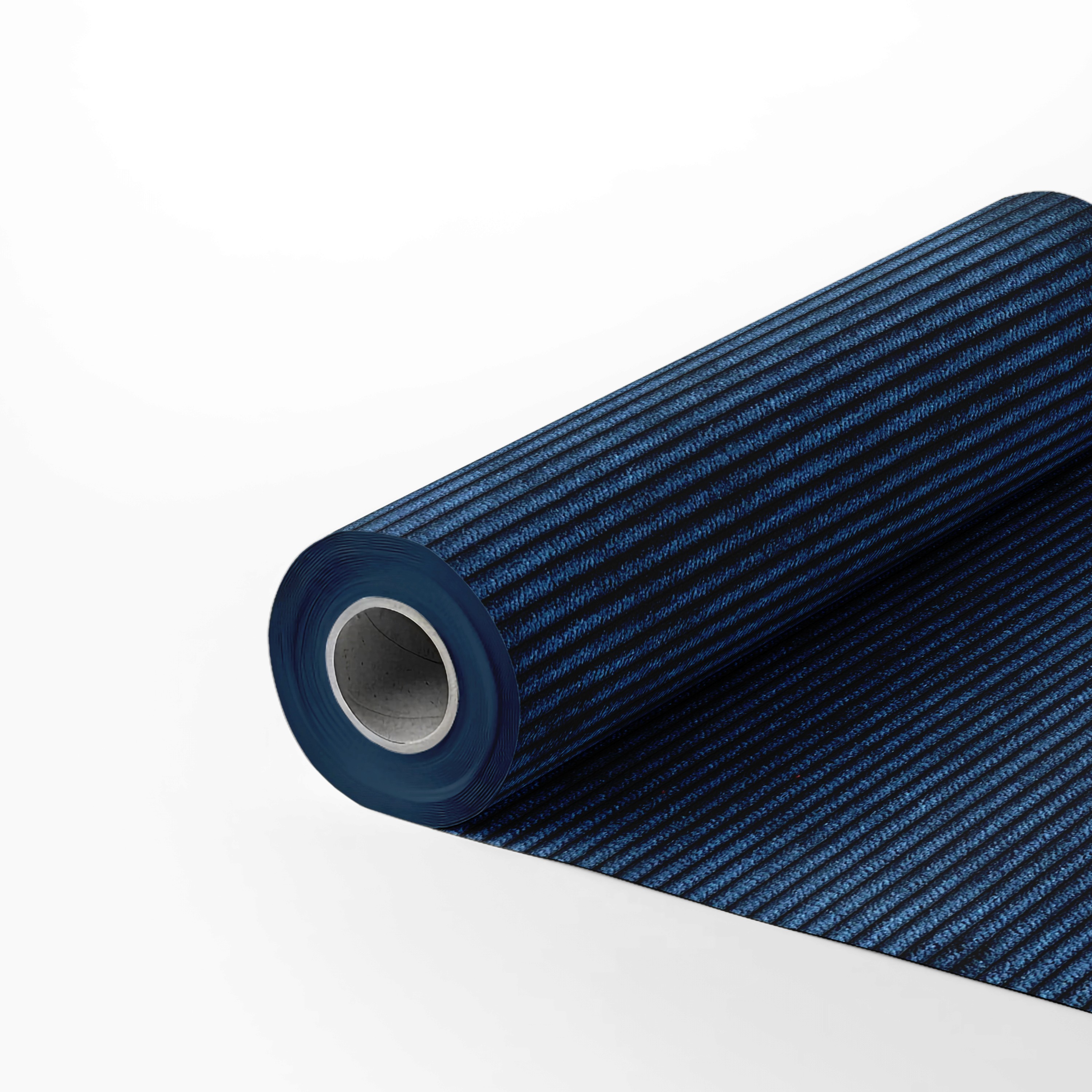 rolo de veludo cotelê marinho