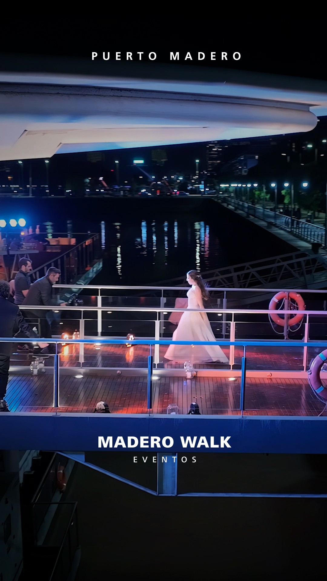 man in gray suit and woman in white wedding dress