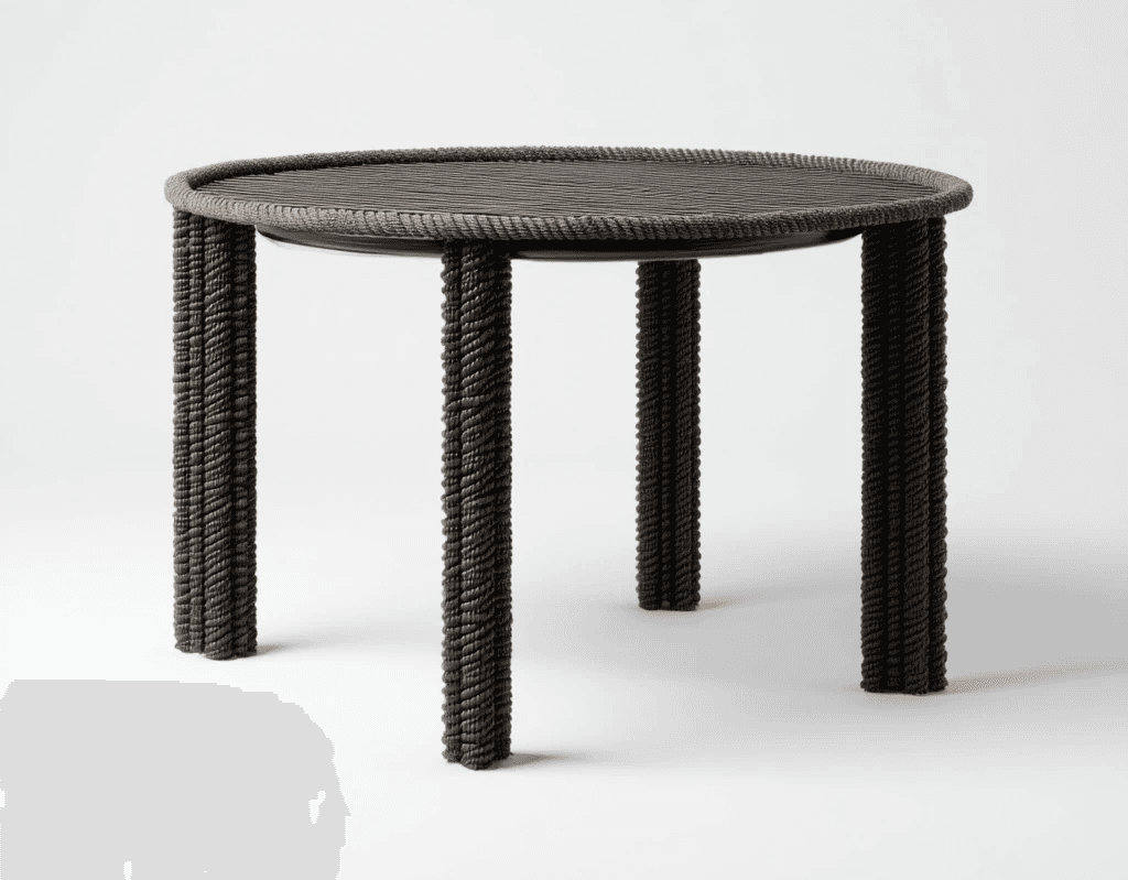 A ripple of the dune ; still, yet alive with motion.  Essence: Compact and rhythmic, Leher carries the gentle  undulation of the desert, where curves meet stillness