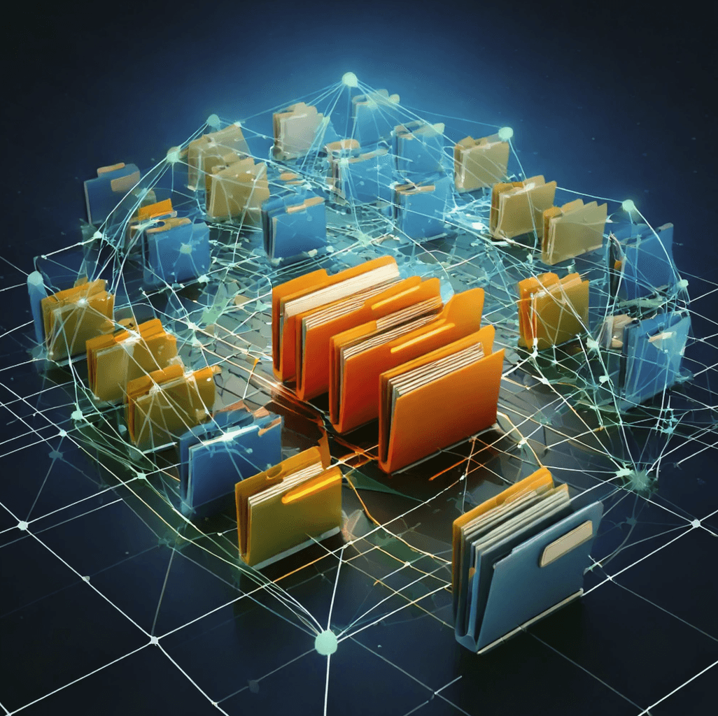 Network of folders