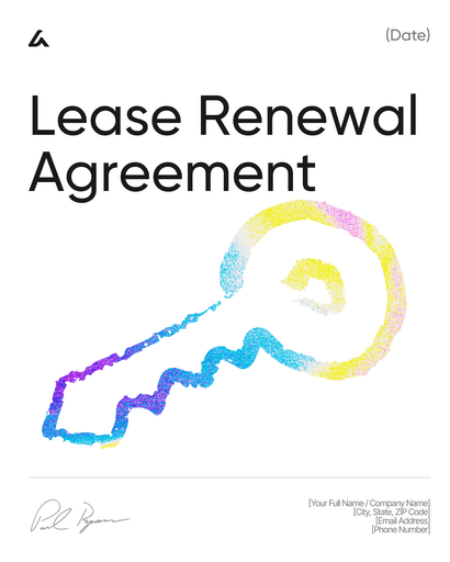 Lease Renewal Agreement