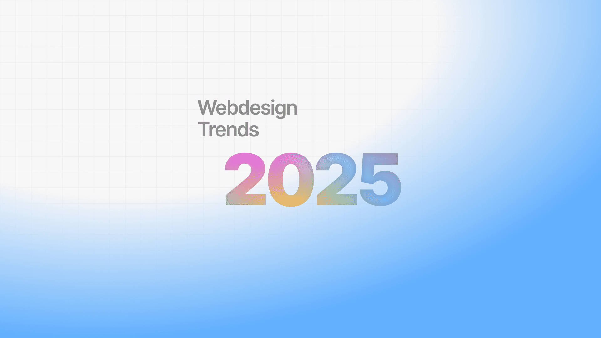 Webdesign Trends 2025