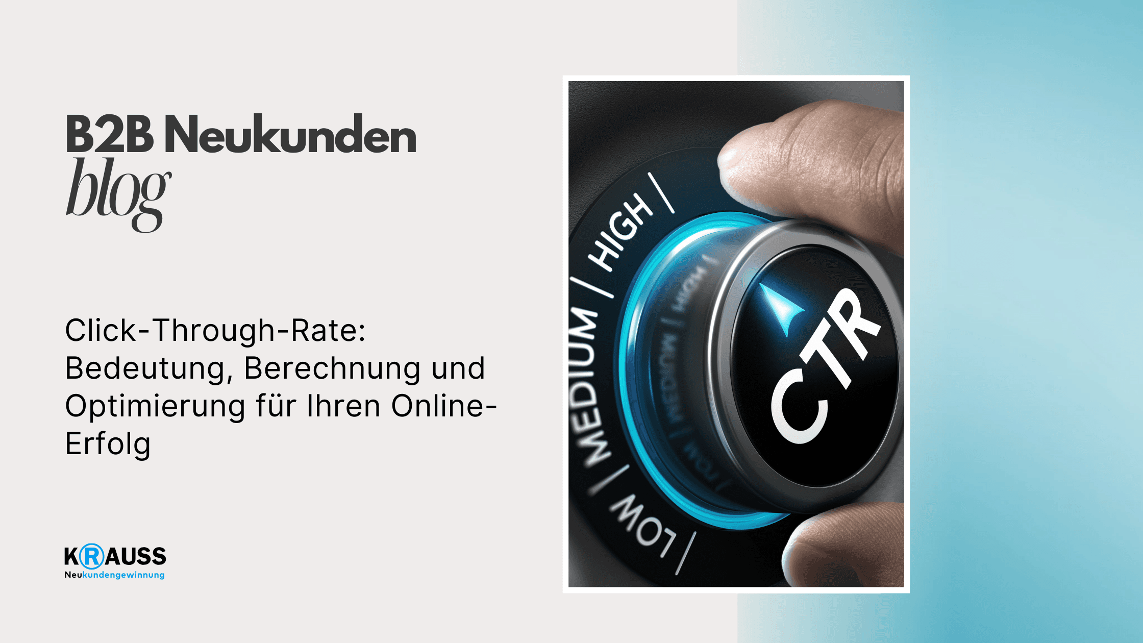 Click-Through-Rate: Bedeutung, Berechnung und Optimierung für Ihren Online-Erfolg