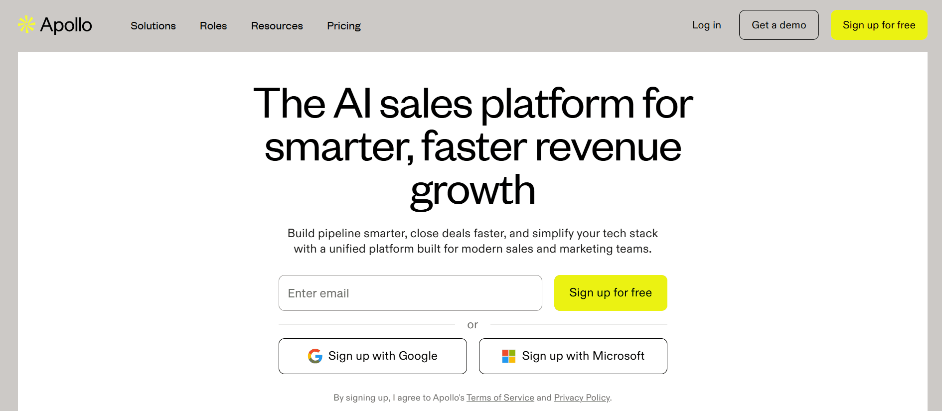 apollo - Lead Qualification Tools