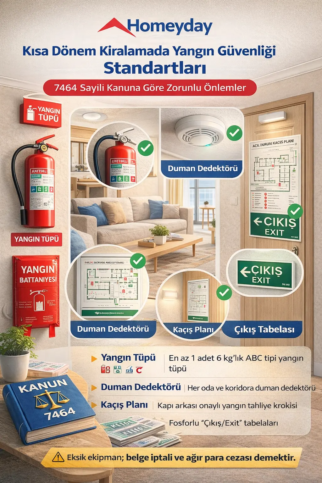 konutlarda yangın güvenliği