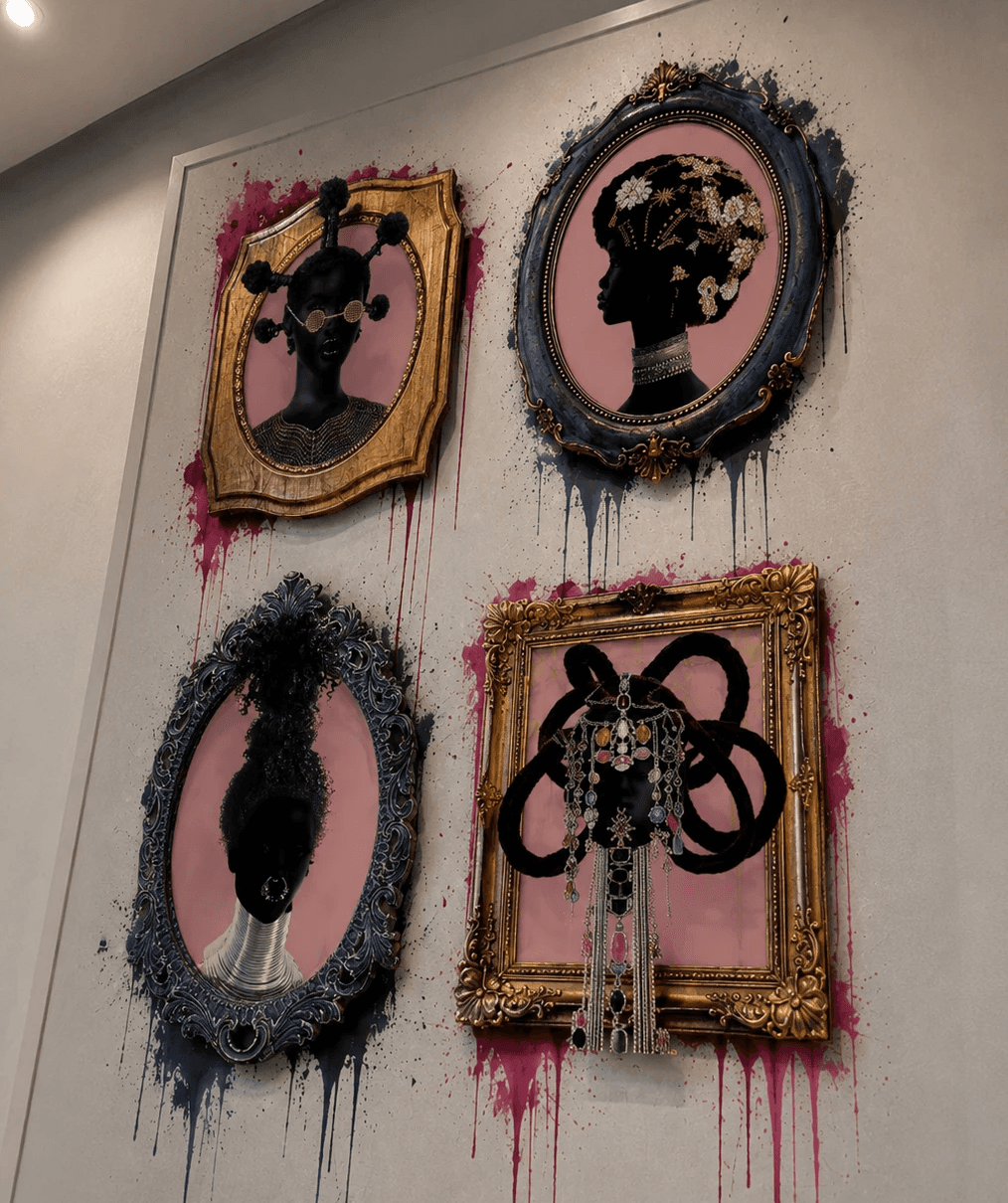 Adornment as language. Hair as sculpture.