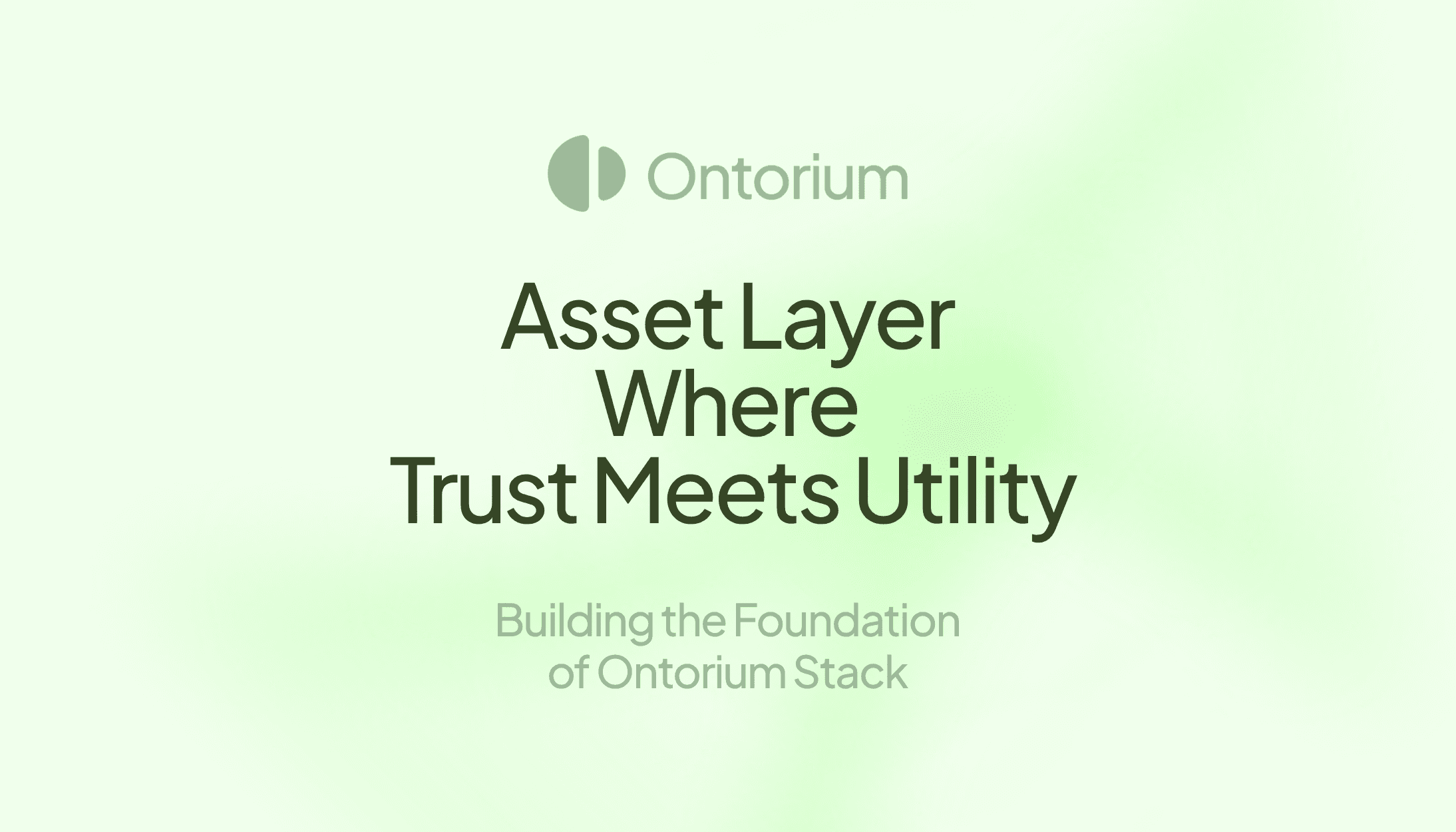 Asset Layer