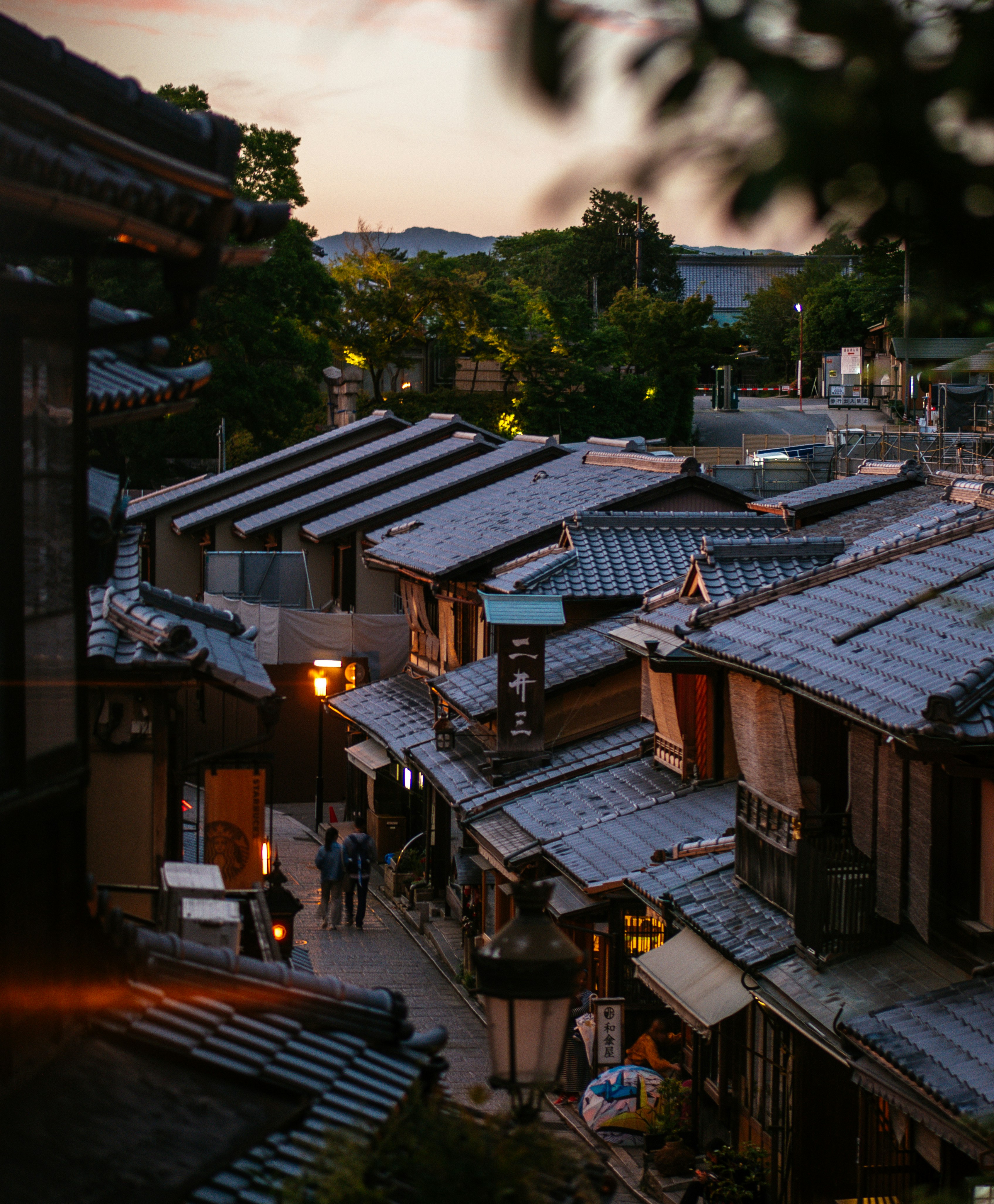 Old asian town