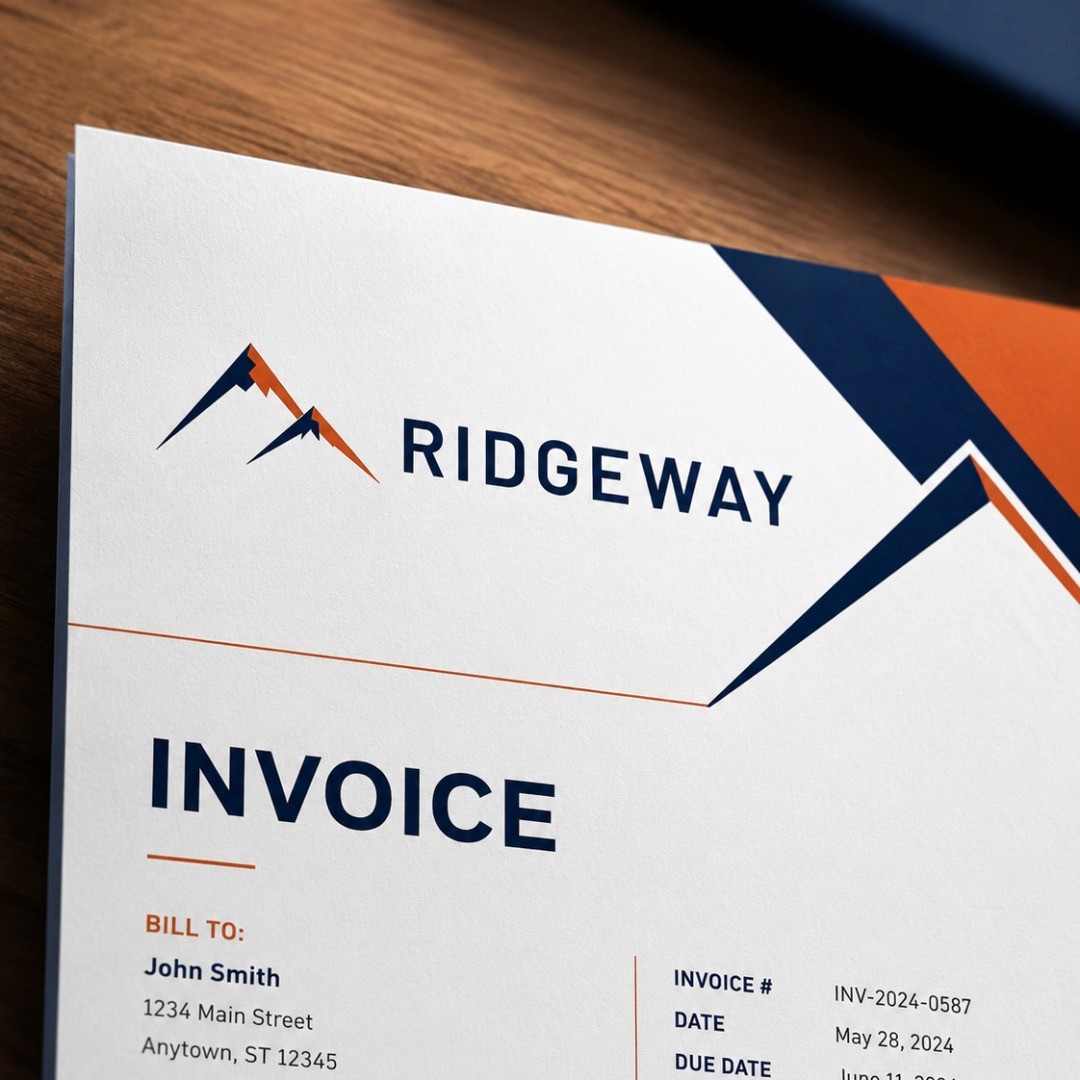 Ridgeway Roofing - Invoice