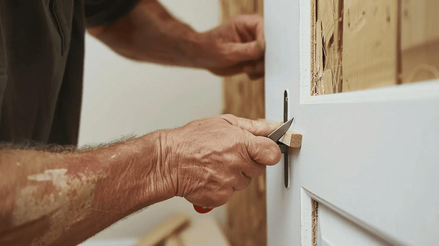 cutting-exterior-door-shims