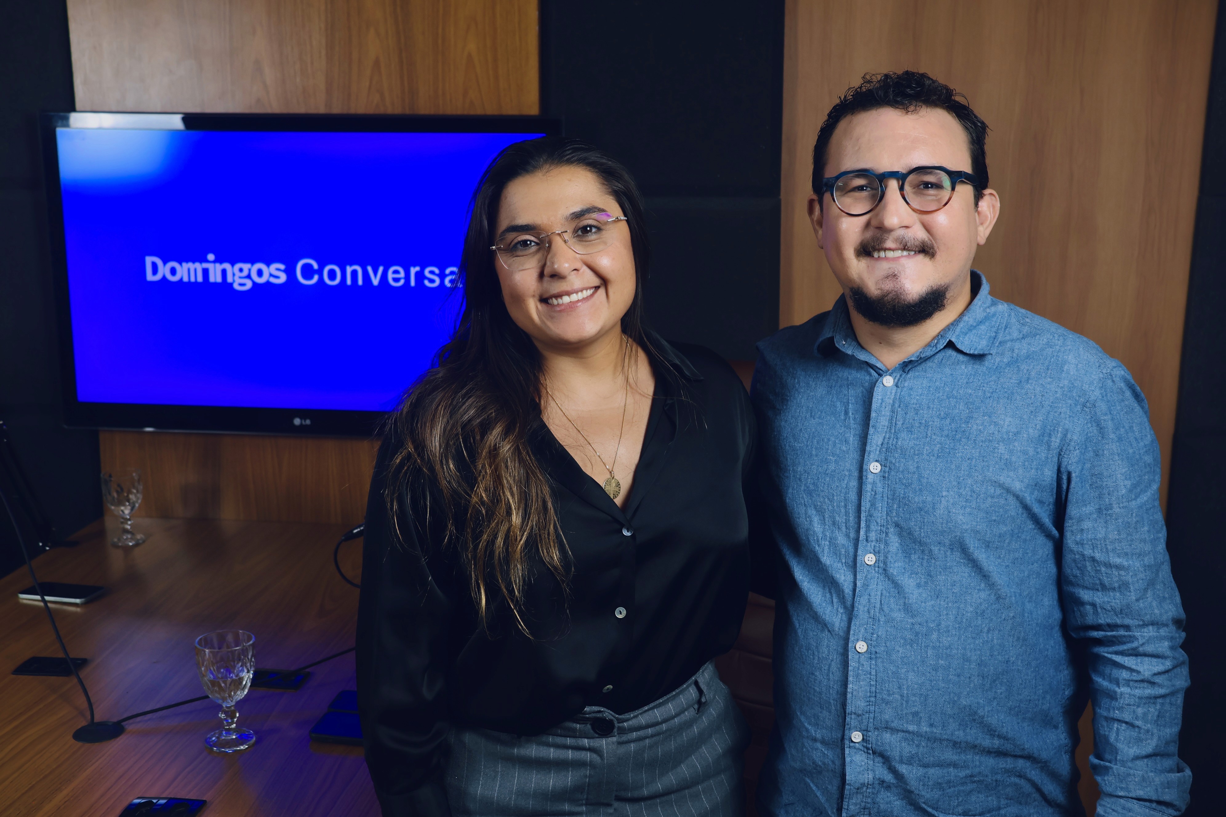 Sabrina Garcez é a entrevistada da próxima edição do "Domingos Conversa", apresentado pelo jornalista Domingos Ketelbey (Foto: Leoiran)