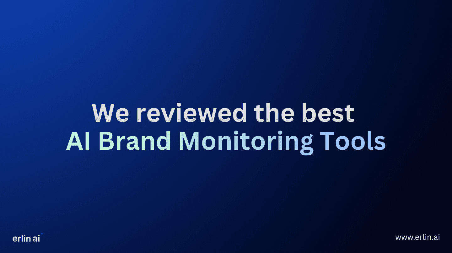 Best AI brand monitoring tools