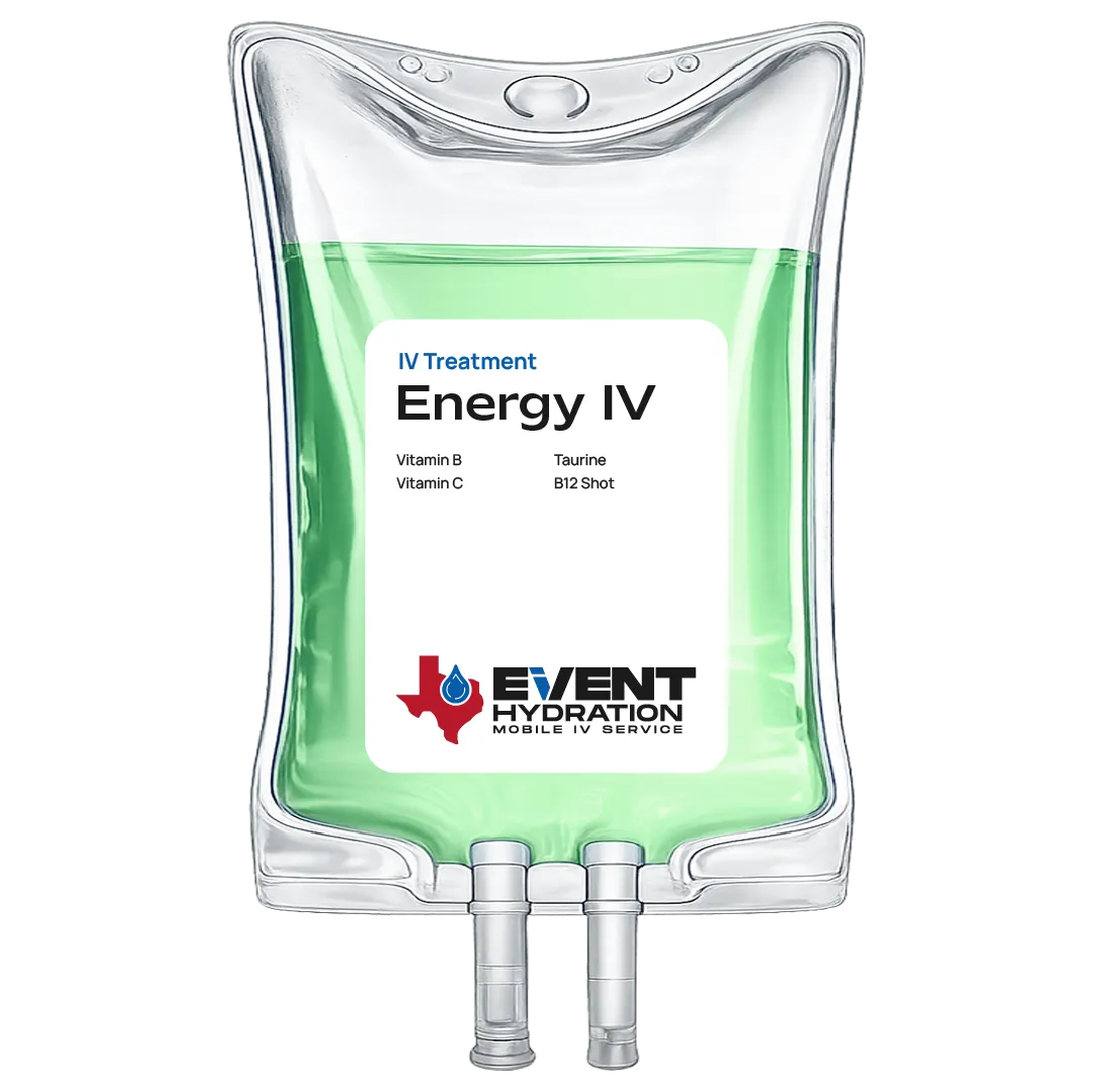 Energy mobile IV therapy bag – Event Hydration