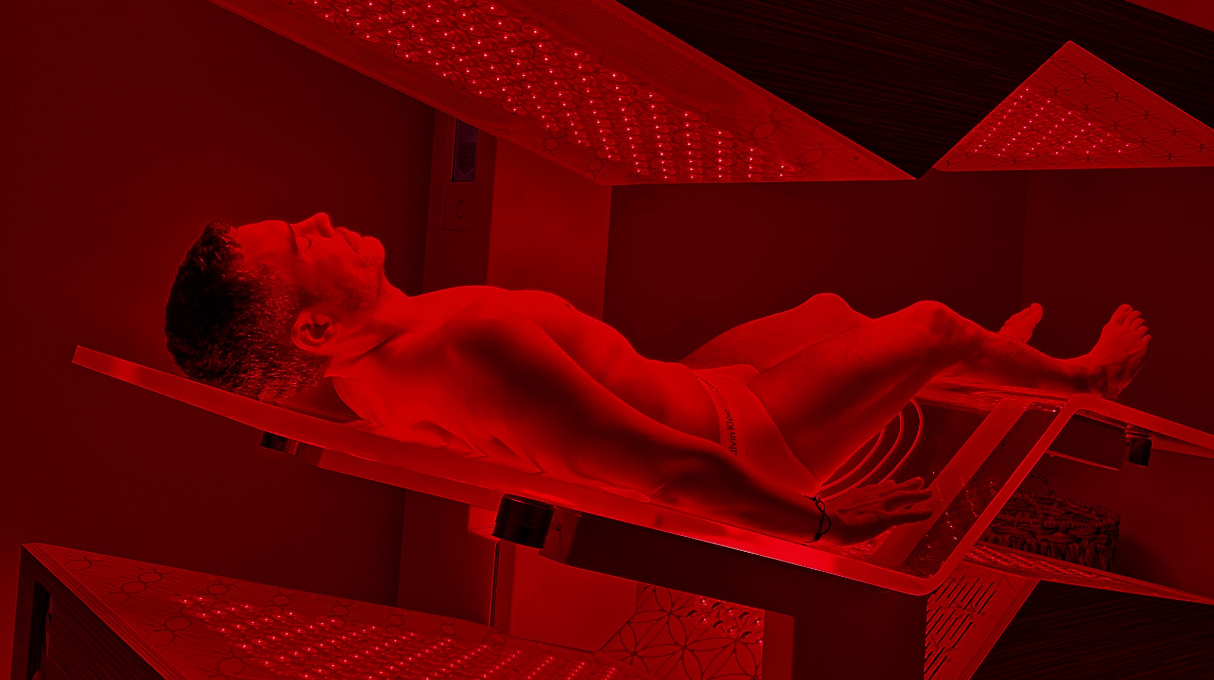 woman in black brassiere and white pants