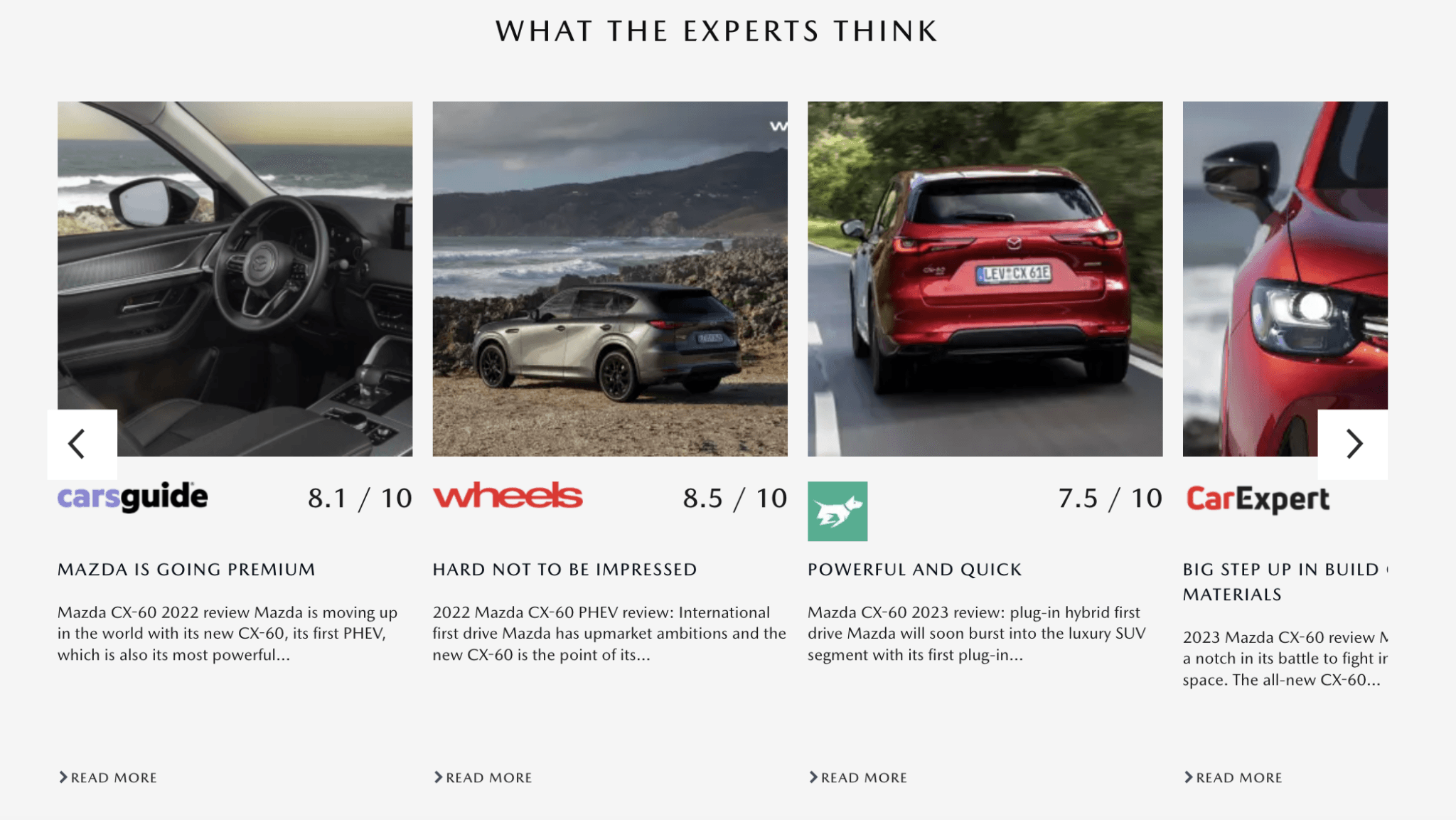 Mazda Australia Earned Media Module
