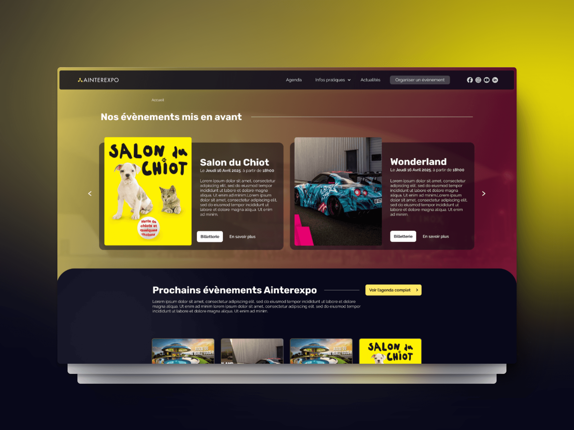 Work Showcase Website Thumbnail