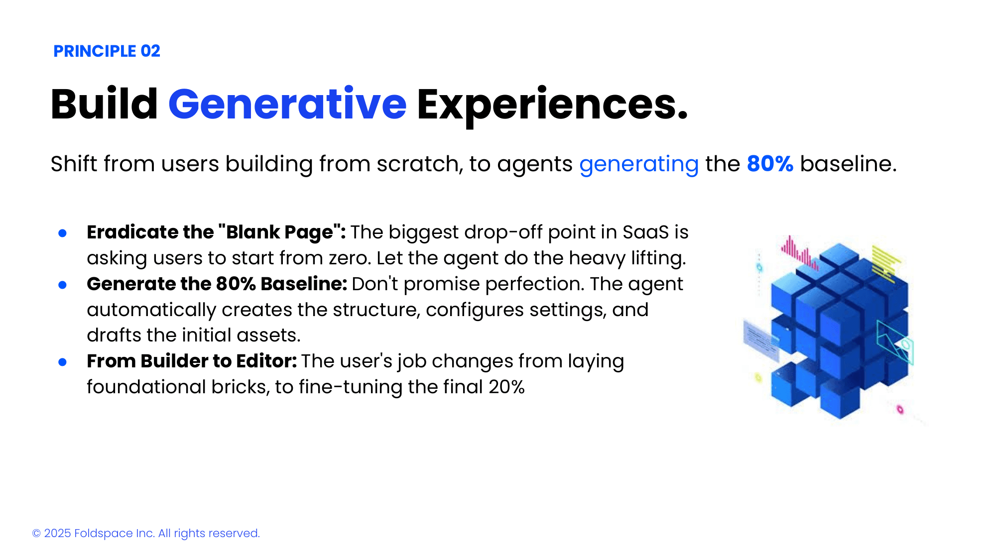 Principle 2 - Build Generative Experiences