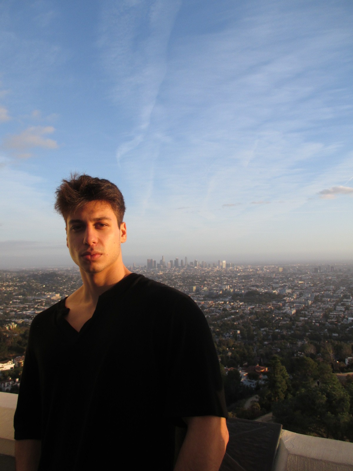 A photo of myself in Griffith Observatory