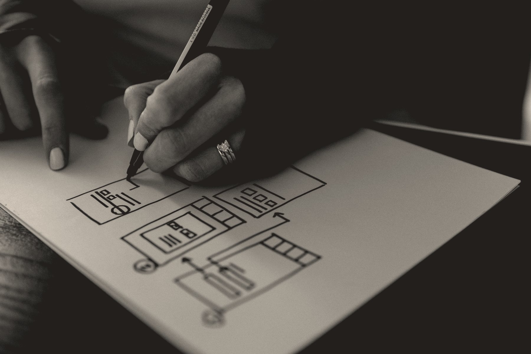 Sketching interfaces by hand