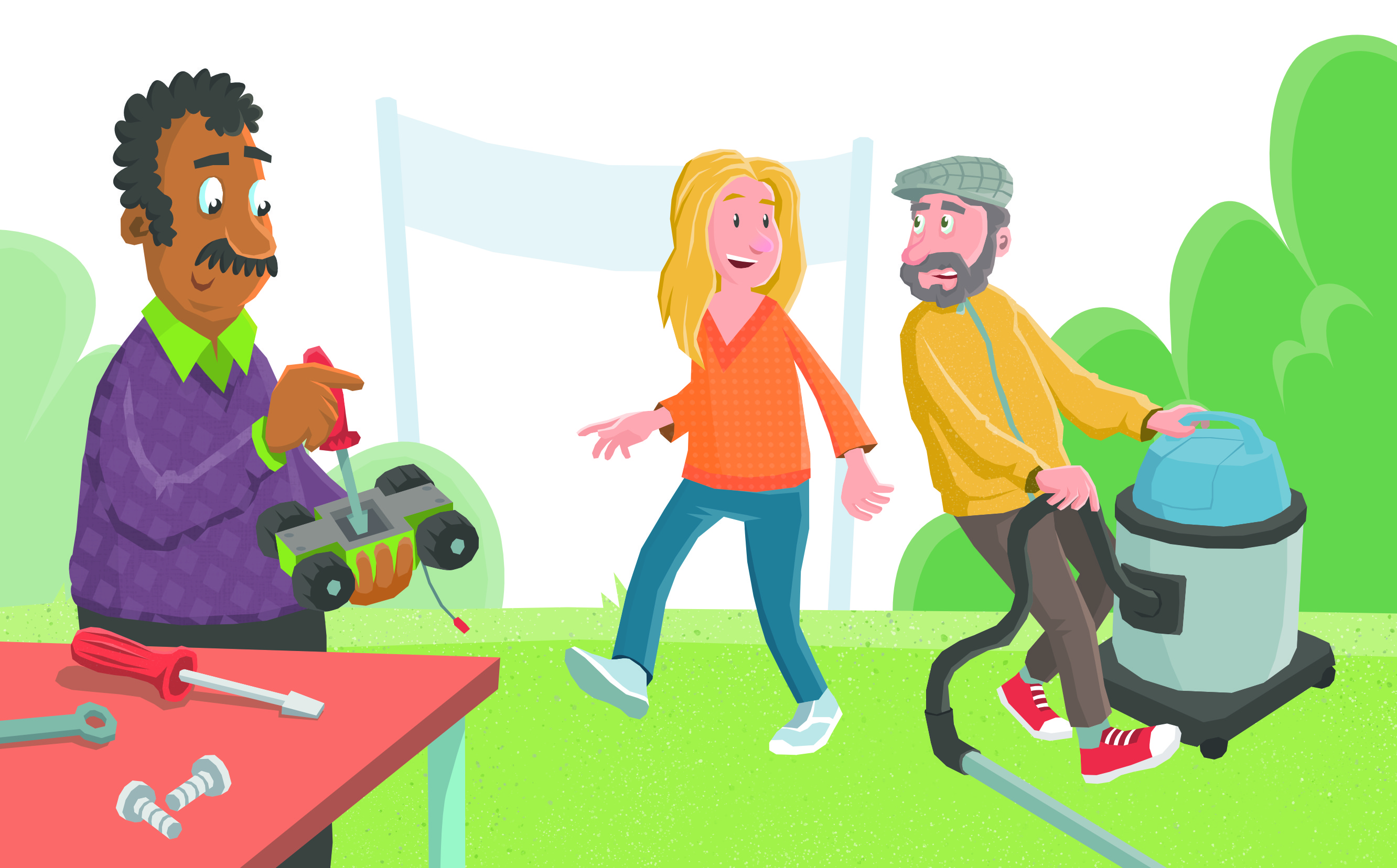 Lesen, checken, Klima retten! Staubsauger