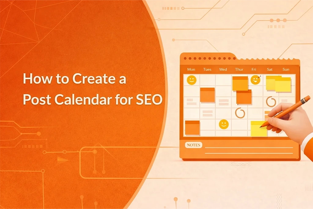 How to create a post calendar for SEO