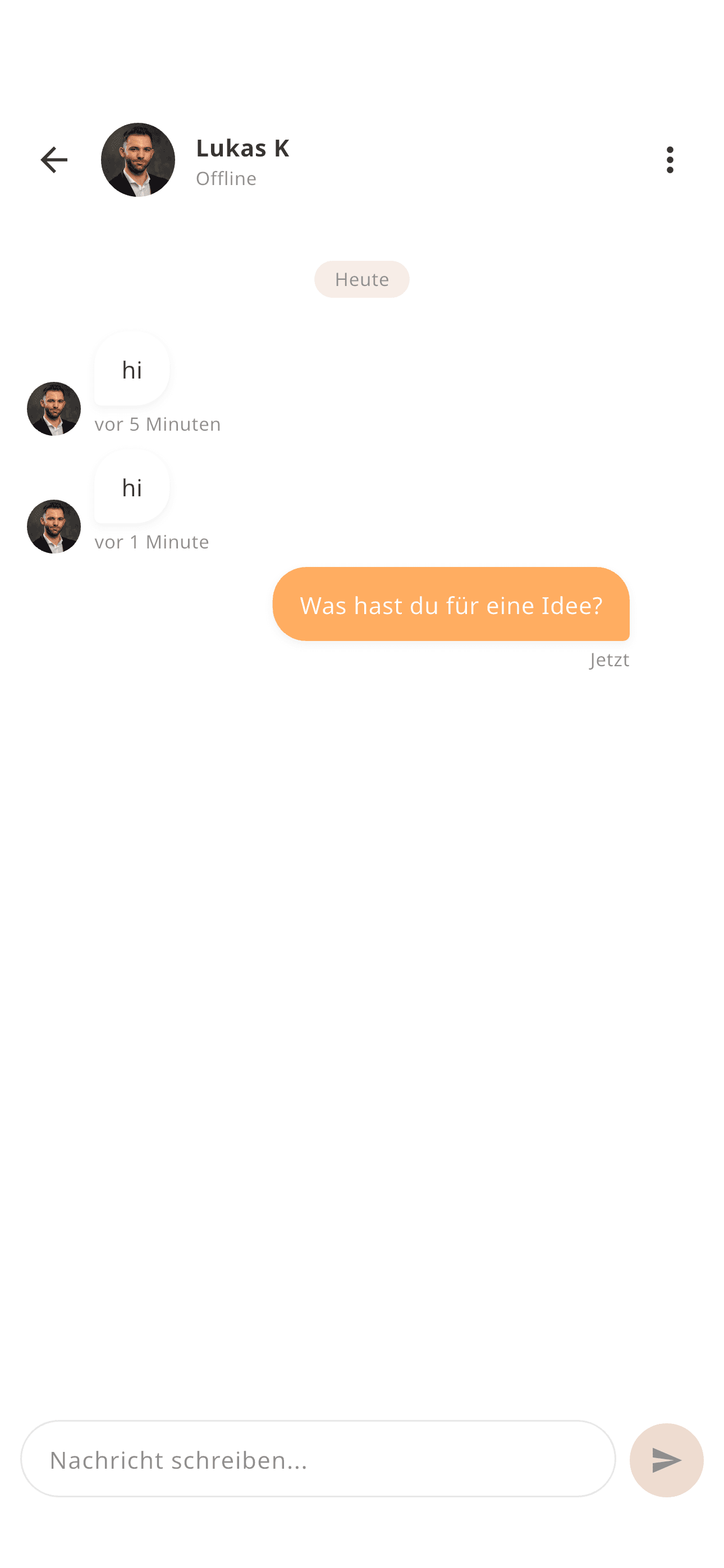 Erfolgreiches Match, zwei Profile verbunden, Mitgründer gefunden