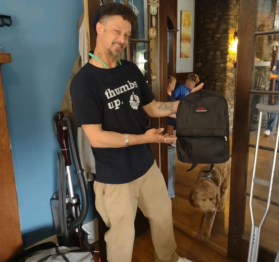 homeless outreach backpack