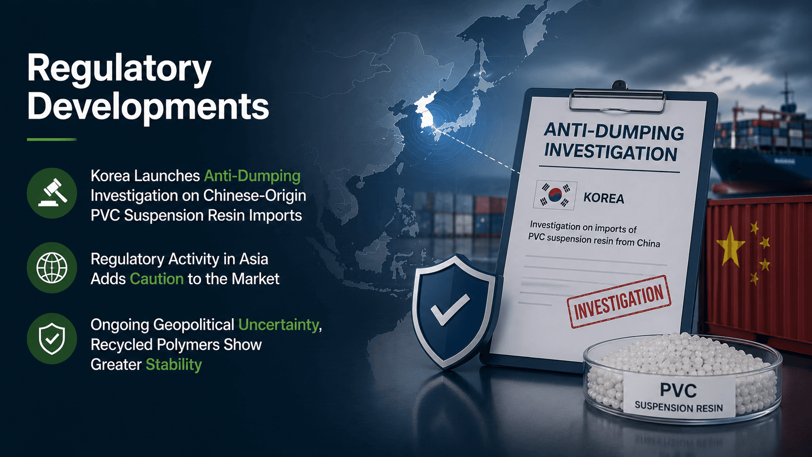 "Regulatory Developments" infographic