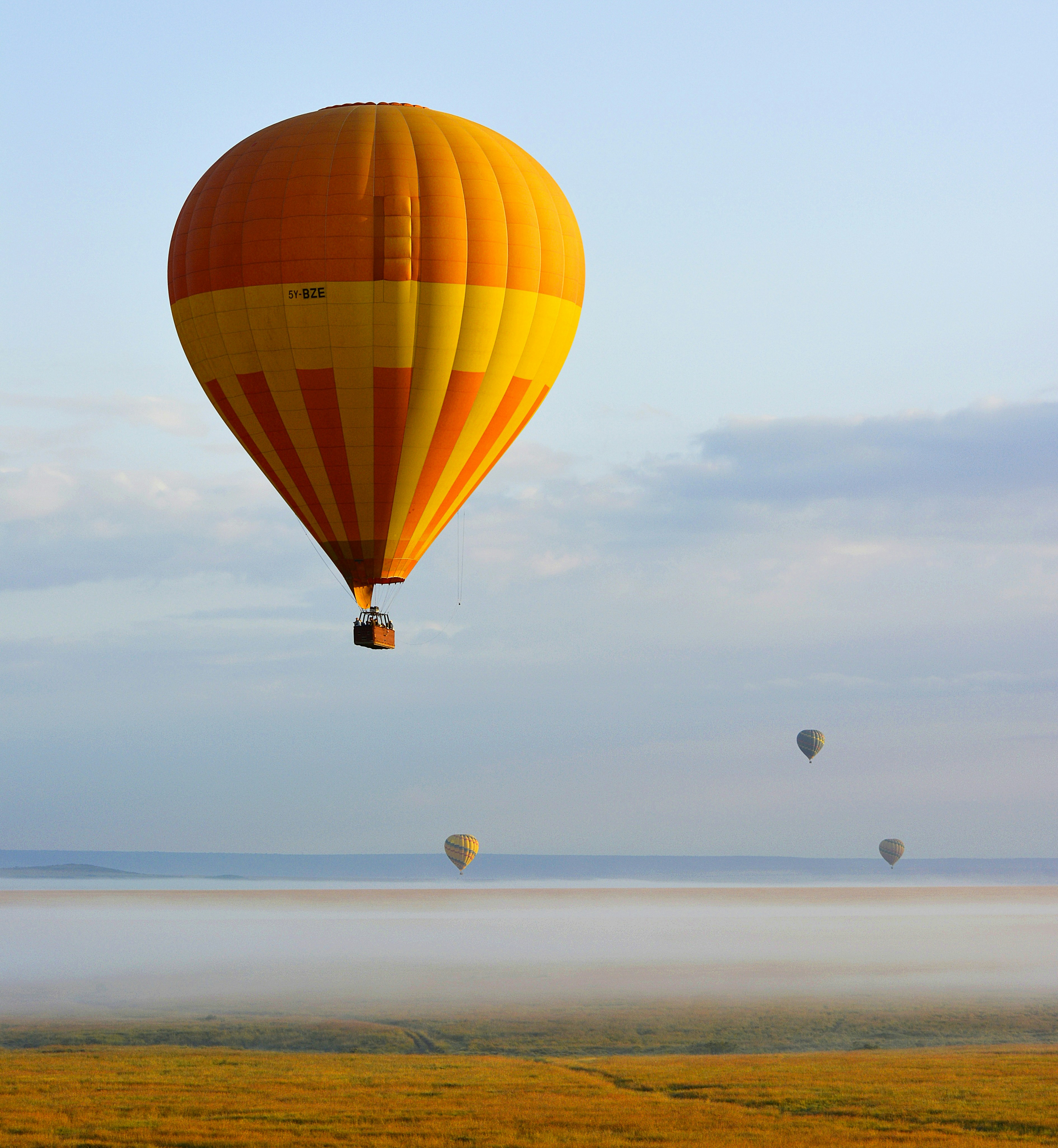 hot air balloon safari kenya, kenya safari retreat yoga wellness 2025