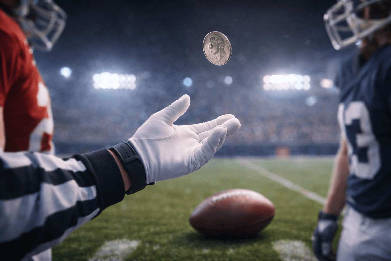 superbowl kick coin toss