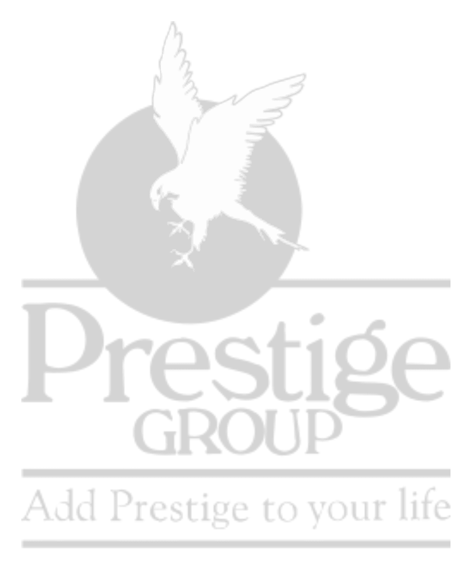 Prestige Group logo – Life Designer client