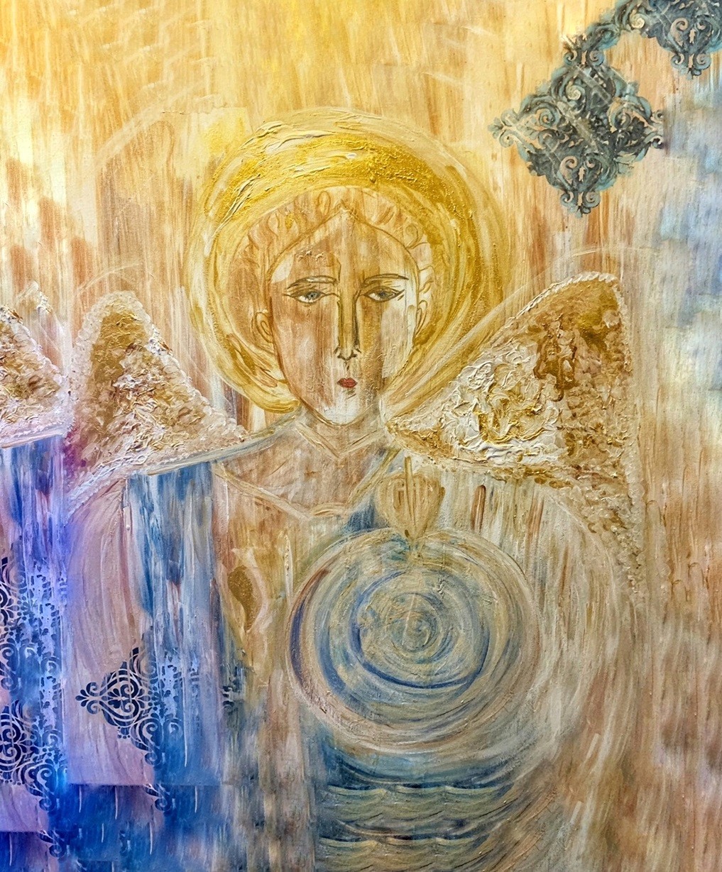 Painting "Saint Michel" by Meetini