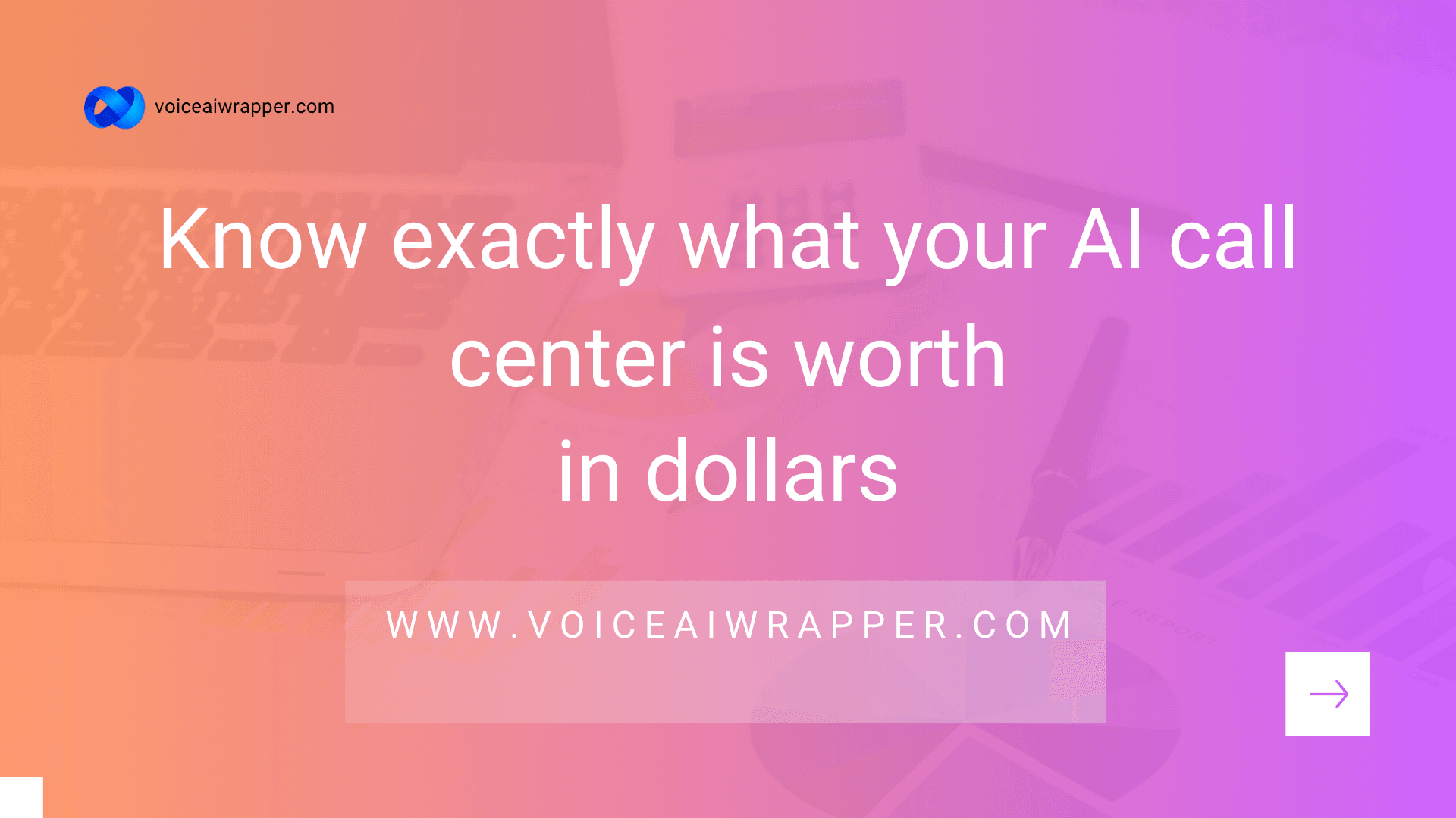 Hero banner for guide on measuring ROI and building the business case for AI in call centers for agencies | VoiceAIWrapper.