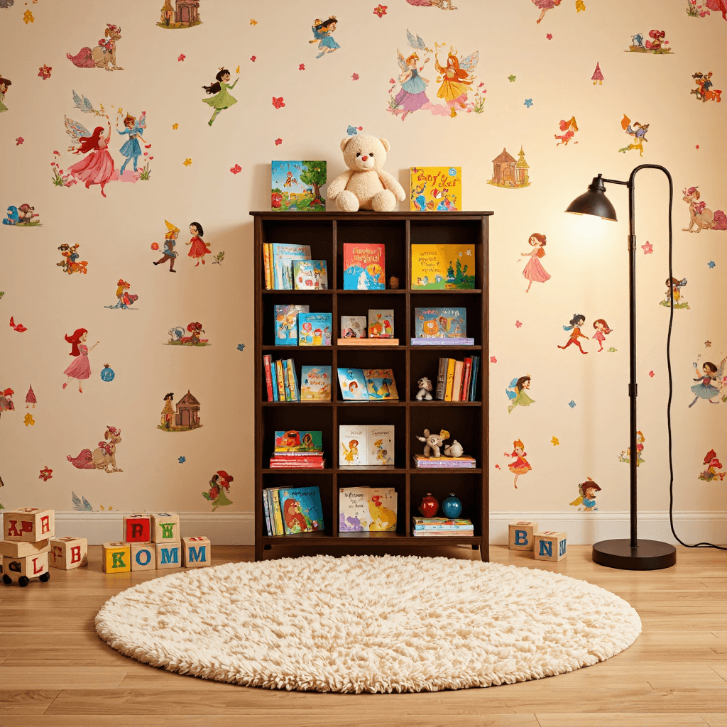 product photography of Children's Bookshelf