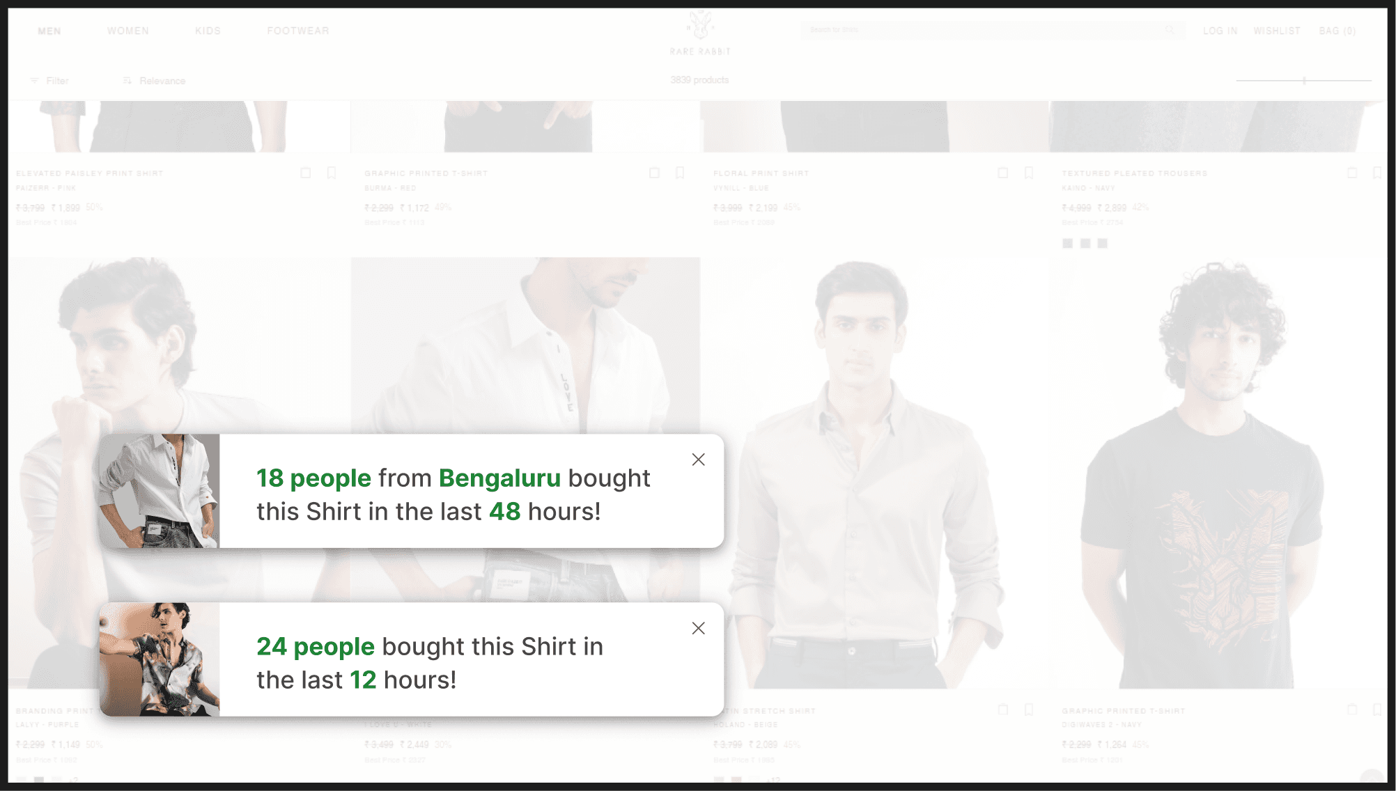Location Based Social Proof Widget to increase conversions