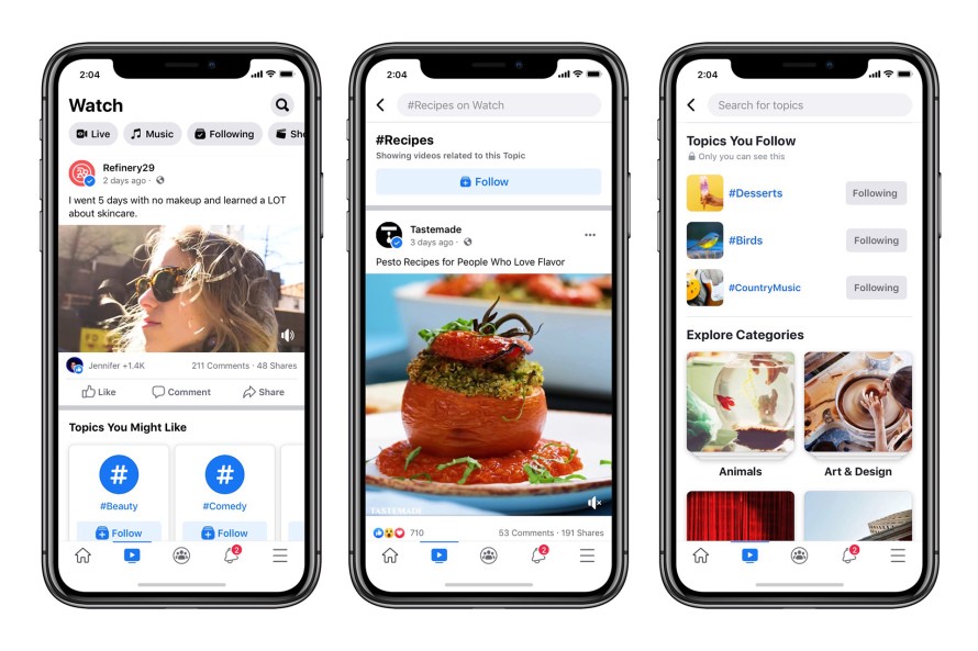 Finding Videos On Facebook Watch