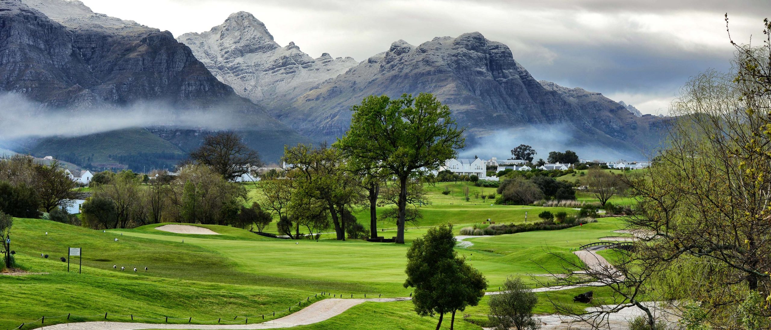 De Zalze Golf Course - about 20 minutes away
